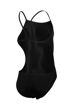 Imagen de ARENA GIRL'S TEAM SWIMSUIT CHALLENGE SOLID - BLACK-WHITE + 004765-550