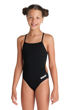 Imagen de ARENA GIRL'S TEAM SWIMSUIT CHALLENGE SOLID - BLACK-WHITE + 004765-550