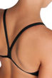 Imagen de ARENA GIRL'S TEAM SWIMSUIT CHALLENGE SOLID - BLACK-WHITE + 004765-550