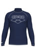 Imagen de ARENA MEN'S RASH VEST LONG SLEEVE GRAPHIC - NAVY-WHITE + 006291-710