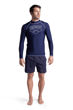Imagen de ARENA MEN'S RASH VEST LONG SLEEVE GRAPHIC - NAVY-WHITE + 006291-710