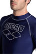 Imagen de ARENA MEN'S RASH VEST LONG SLEEVE GRAPHIC - NAVY-WHITE + 006291-710
