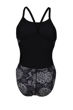 Imagen de ARENA WOMEN'S HYDRANGEA BOUQUET CHALLENGE BACK - BLACK-TEAM BLACK + 006648-500