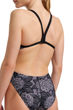 Imagen de ARENA WOMEN'S HYDRANGEA BOUQUET CHALLENGE BACK - BLACK-TEAM BLACK + 006648-500