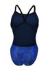 Imagen de ARENA WOMEN'S HYDRANGEA BOUQUET CHALLENGE BACK - BLACK-TEAM ROYAL + 006648-200