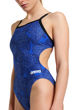 Imagen de ARENA WOMEN'S HYDRANGEA BOUQUET CHALLENGE BACK - BLACK-TEAM ROYAL + 006648-200