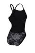 Imagen de ARENA WOMEN'S HYDRANGEA BOUQUET CHALLENGE BACK - BLACK-TEAM BLACK + 006648-500