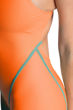 Imagen de ARENA WOMEN'S POWERSKIN ST NEXT LIMITED EDITION OPEN BACK - ORANGE-TEAL + 006349-403