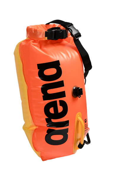 Imagen de ARENA OPEN WATER BUOY - ORANGE-YELLOW + 005428-100-TU