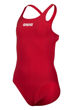 Imagen de ARENA GIRL'S TEAM SWIMSUIT SWIM PRO SOLID - RED-WHITE + 004762-450