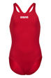 Imagen de ARENA GIRL'S TEAM SWIMSUIT SWIM PRO SOLID - RED-WHITE + 004762-450