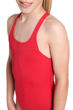 Imagen de ARENA GIRL'S TEAM SWIMSUIT SWIM PRO SOLID - RED-WHITE + 004762-450