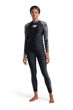 Imagen de ARENA WOMEN'S MODESTY L/S RASH VEST - BLACK-PAINTS + 006988-555