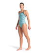 Imagen de 007740-580 WOMEN'S ARENA ESCAPE SWIMSUIT LIGHTDROP - BLACK-WATER BLUE MULTI