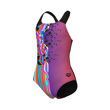 Imagen de 007918-905 GIRL'S ARENA PALETTE SWIMSUIT SWIM PRO BACK - MULTI SHOCKING PINK-BLACK