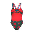 Imagen de 007981-696 WOMEN'S ARENA FLORAL SWIMSUIT LACE PLUS BACK - DARK SAGE MULTI-BRIGHT CORAL-BLUE COSMO