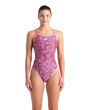 Imagen de 008800-950 WOMEN'S ARENA PINK DAHLIA SWIMSUIT LACE - SHOCKING PINK-MULT-
