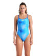 Imagen de 010023-707 WOMEN'S ARENA SWIMSUIT CHALLENGE BACK AL -BLUE MULTI-ROYAL