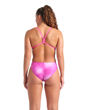 Imagen de 010023-909 WOMEN'S ARENA SWIMSUIT CHALLENGE BACK AL -SHOCKING PINK MULTI-SHOCKING PINK