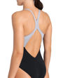 Imagen de 007953-508 WOMEN'S ARENA AIRBRUSH GRAPHIC SWIMSUIT - BLACK-SEAFOM