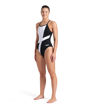 Imagen de 007757-510 WOMEN'S ARENA DIAMOND SWIMSUIT LIGHTDROP - BLACK-WHITE
