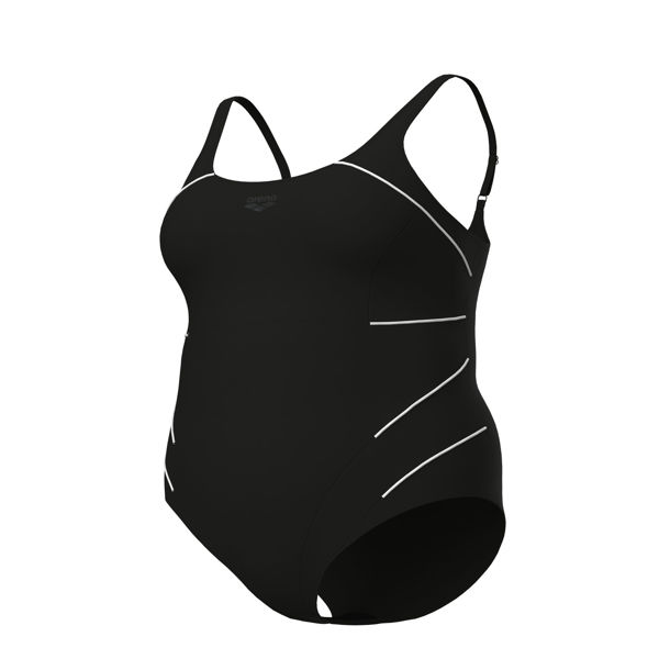 Imagen de 006521-501 WOMEN'S JEWEL ONE PIECE PLUS R - BLACK-WHITE