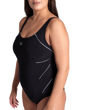 Imagen de 006521-501 WOMEN'S JEWEL ONE PIECE PLUS R - BLACK-WHITE