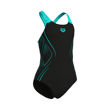 Imagen de 007339-581 GIRL'S ARENA REFLECTING SWIMSUIT SWIM PRO BACK - BLACK-WATER