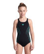 Imagen de 007339-581 GIRL'S ARENA REFLECTING SWIMSUIT SWIM PRO BACK - BLACK-WATER
