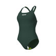 Imagen de 004760-660 WOMEN'S TEAM SWIMSUIT SWIM PRO SOLID - DARK SAGE-ARTIC LIME