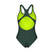 Imagen de 004760-660 WOMEN'S TEAM SWIMSUIT SWIM PRO SOLID - DARK SAGE-ARTIC LIME
