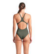 Imagen de 004760-660 WOMEN'S TEAM SWIMSUIT SWIM PRO SOLID - DARK SAGE-ARTIC LIME