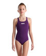 Imagen de 004762-911 GIRL'S TEAM SWIMSUIT SWIM PRO SOLID - PLUM-WHITE