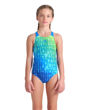 Imagen de 009007-808 GIRL'S ARENA MULTI COLOURS SWIMSUIT V BA -BLUE RIVER MULTI-BLUE RIVE