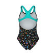 Imagen de 009089-550 GIRL'S ARENA CONFETTI SWIMSUIT SWIM PRO - BLACK MULTI-WATER