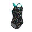 Imagen de 009089-550 GIRL'S ARENA CONFETTI SWIMSUIT SWIM PRO - BLACK MULTI-WATER