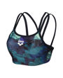Imagen de 005719-660 WOMEN'S BRA TOP AO - GREEN LAKE MULTI