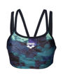 Imagen de 005719-660 WOMEN'S BRA TOP AO - GREEN LAKE MULTI