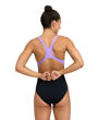 Imagen de W SWIMSUIT SWIM PRO BACK GRAPHIC LB 590 BLACK-LAVANDA + 005973