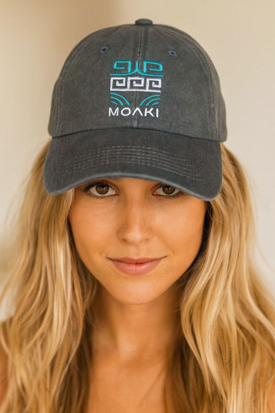 Imagen de Moaki Onepu Gorra Gris Grafito