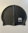 Imagen de Moaki mini logo silicone cap negra
